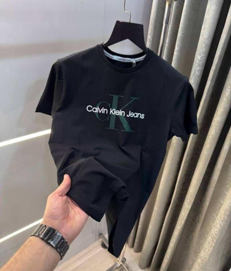 Calvin Klein Black Logo Print Premium T-Shirt