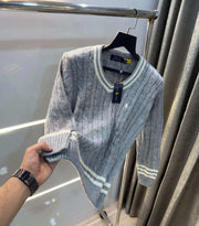 Ralph Laure n Grey Imported Knitted Pull Over
