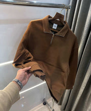 Zar a Brown Premium Classic Sweatshirt