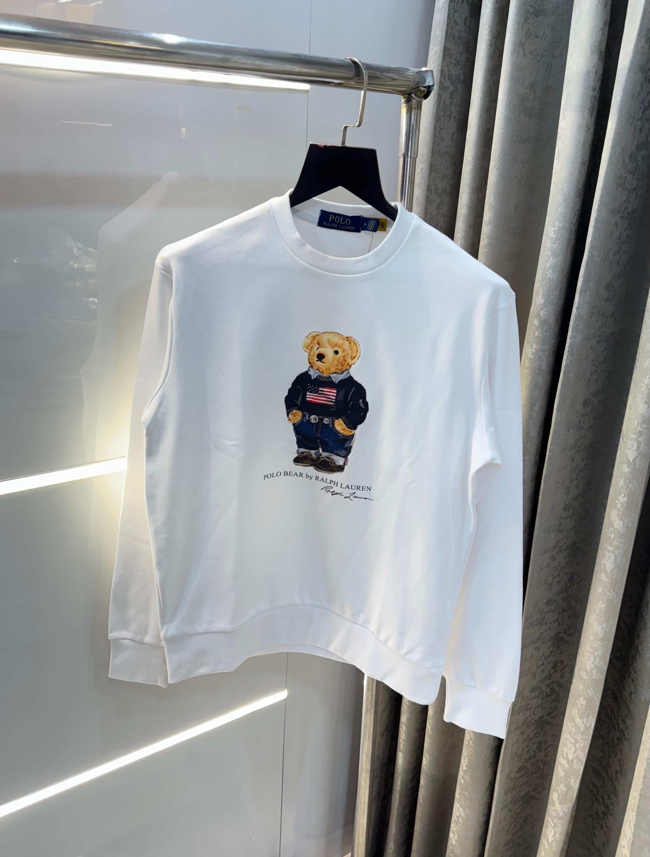 Ralph Laure n White Print Premium Sweatshirt