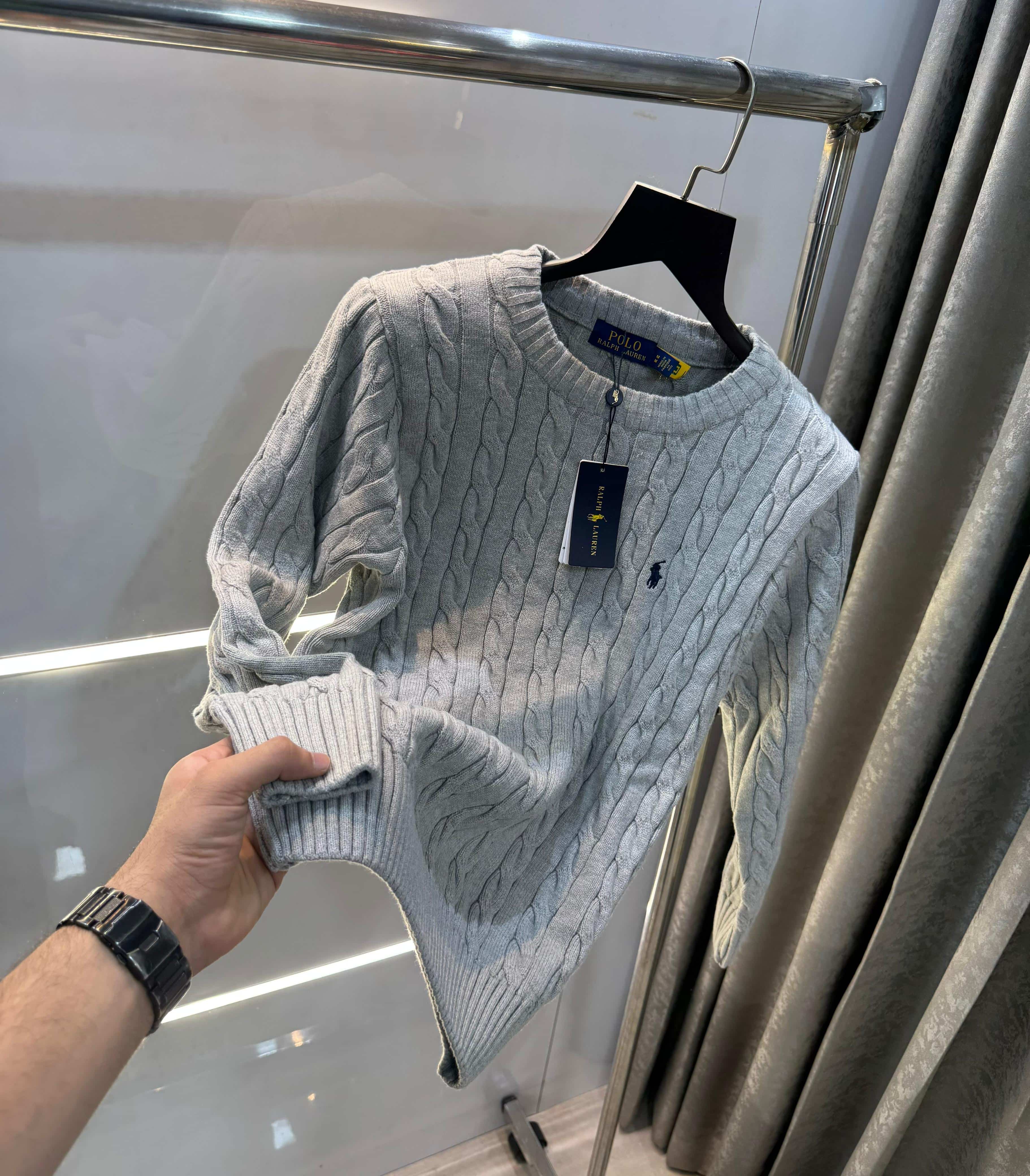 Ralph Laure n Grey Print Premium Sweatshirt