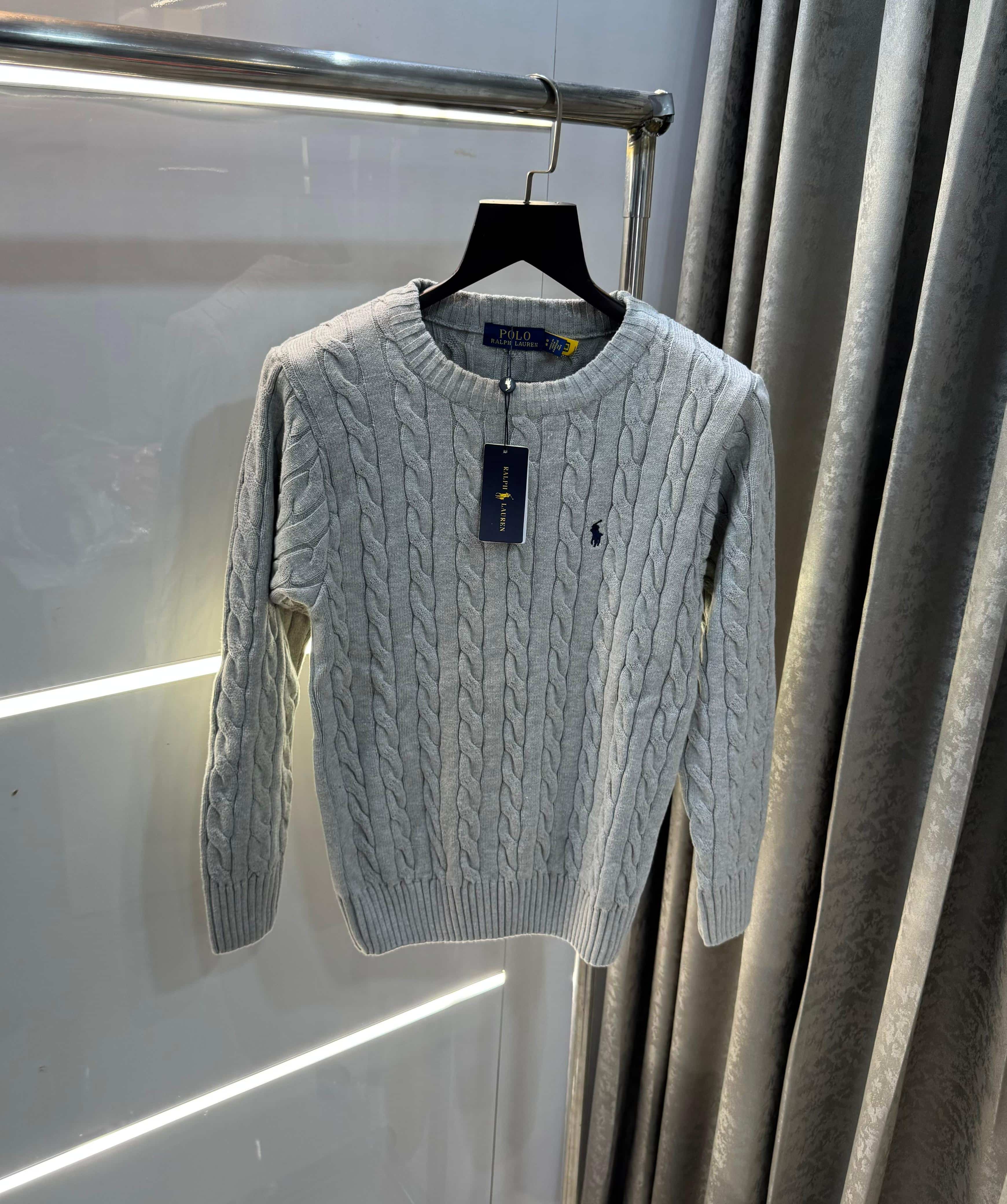Ralph Laure n Grey Print Premium Sweatshirt