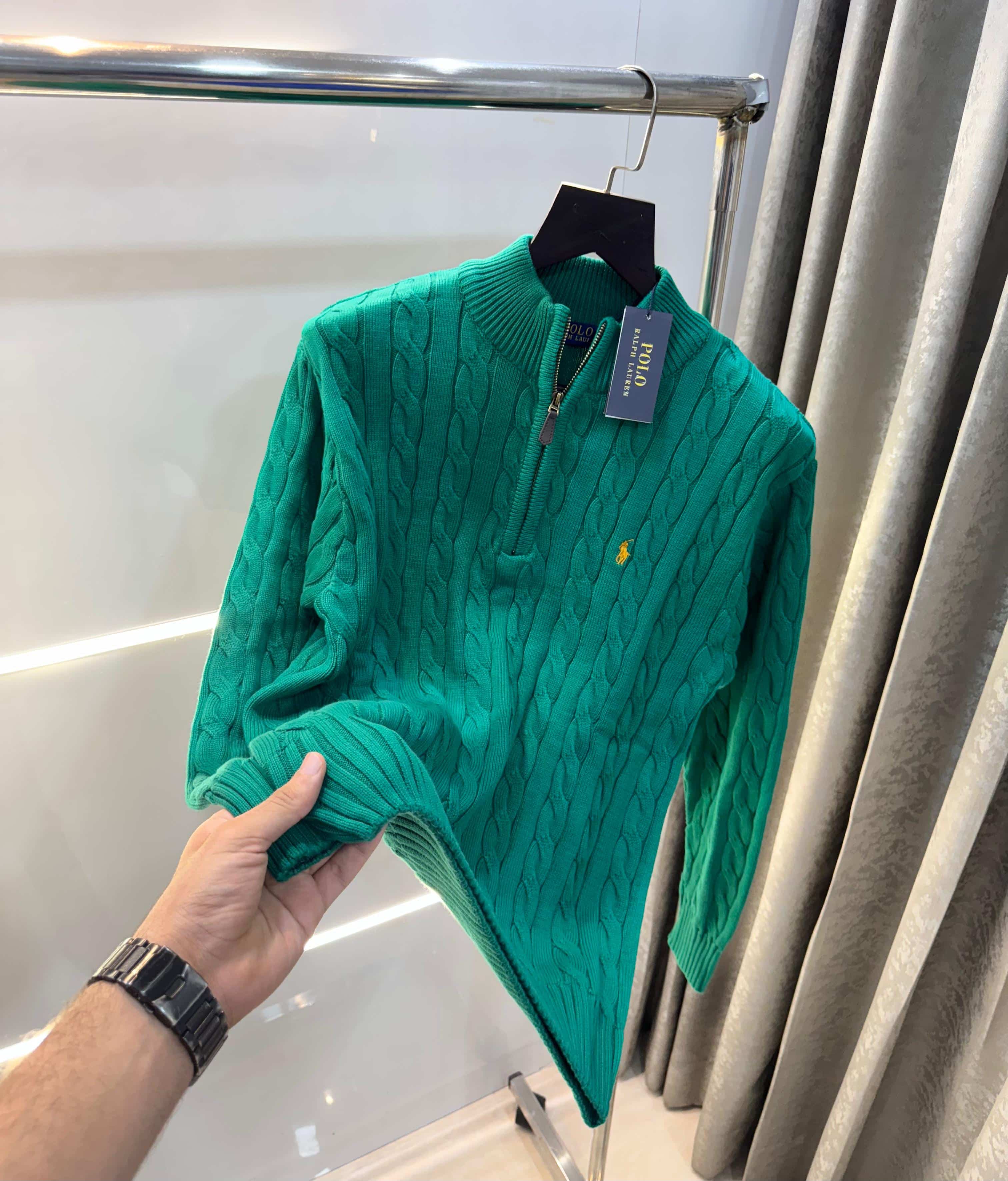 Ralph Laure n Green Print Premium Sweatshirt