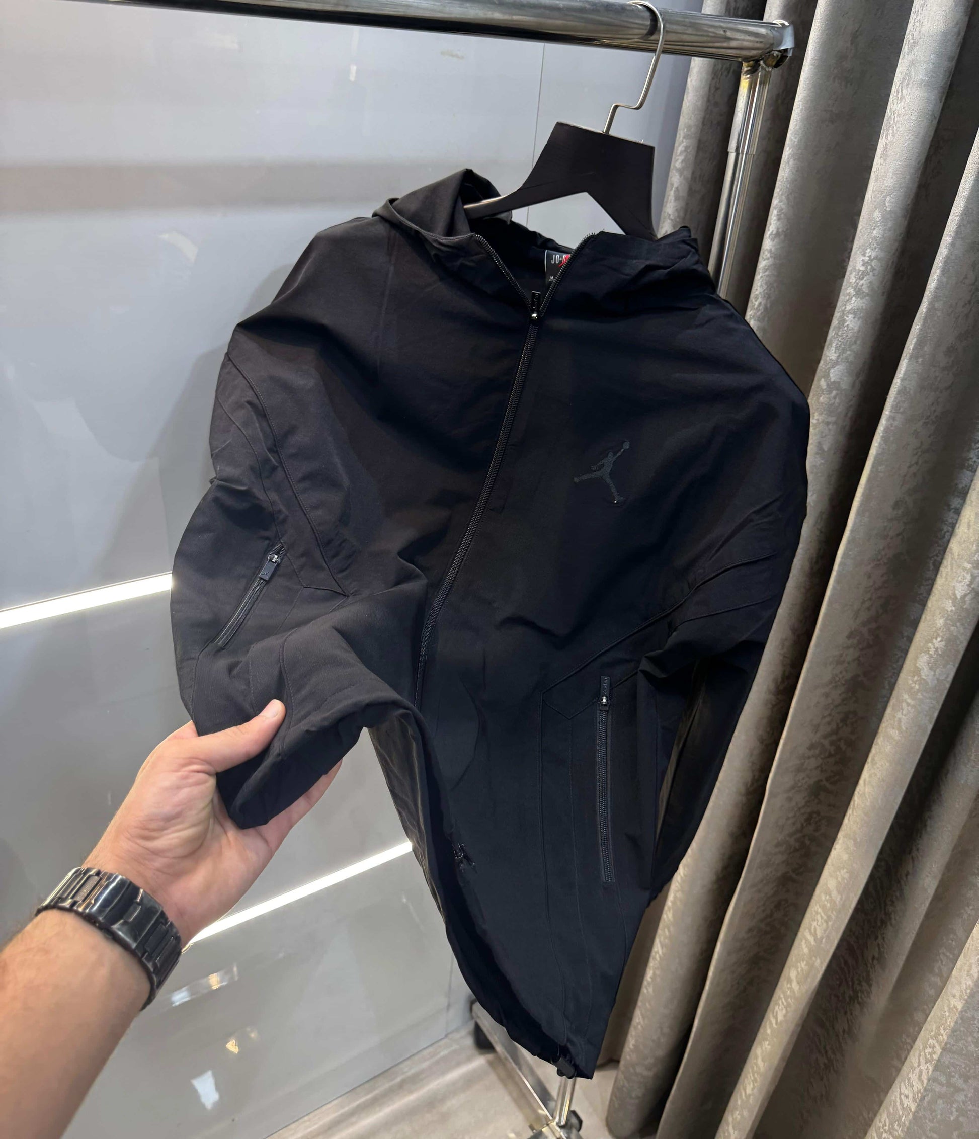 Jorda n Black Imported Premium LuXur y Jacket