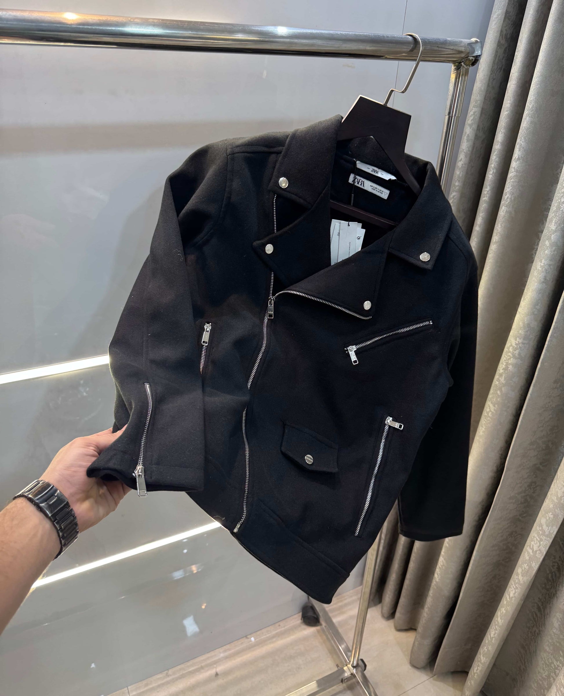Zar a  Cross Zip LuXury Sweado Jacket