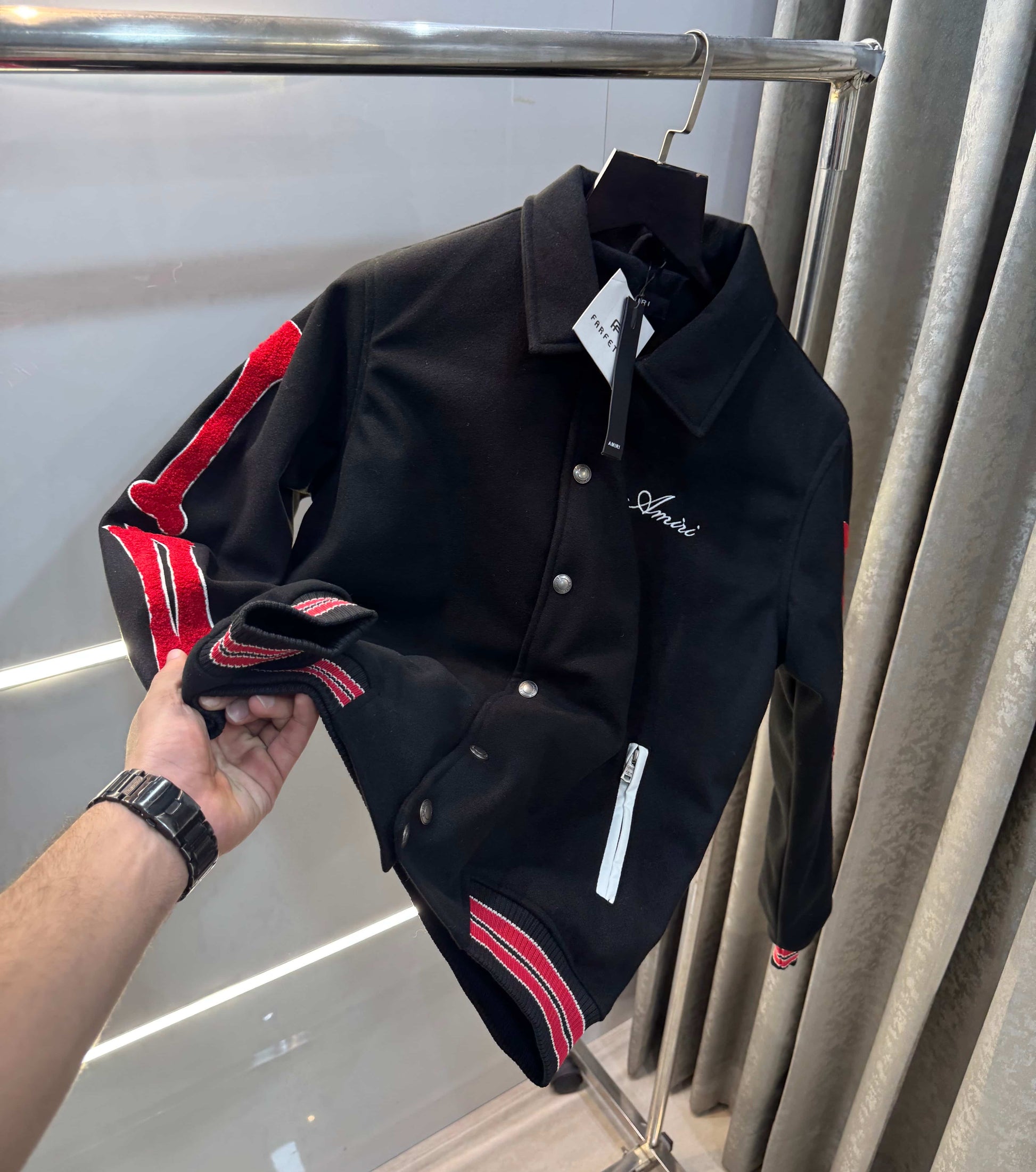 Amir i Black Bone Ranveer Singh Edition Imported Jacket
