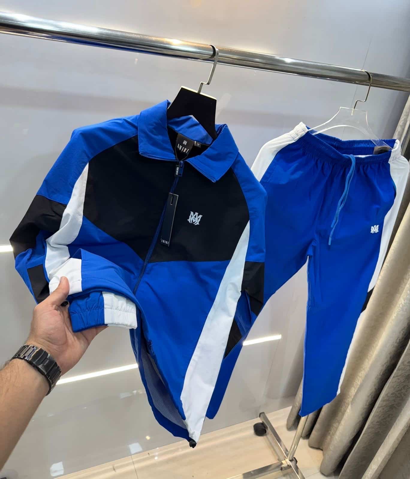 Amir i Blue Back Print Imported Tracksuit