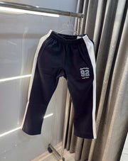 Abercrombie & Fitch Navy Blue Embroidery Logo Imported Trackpant