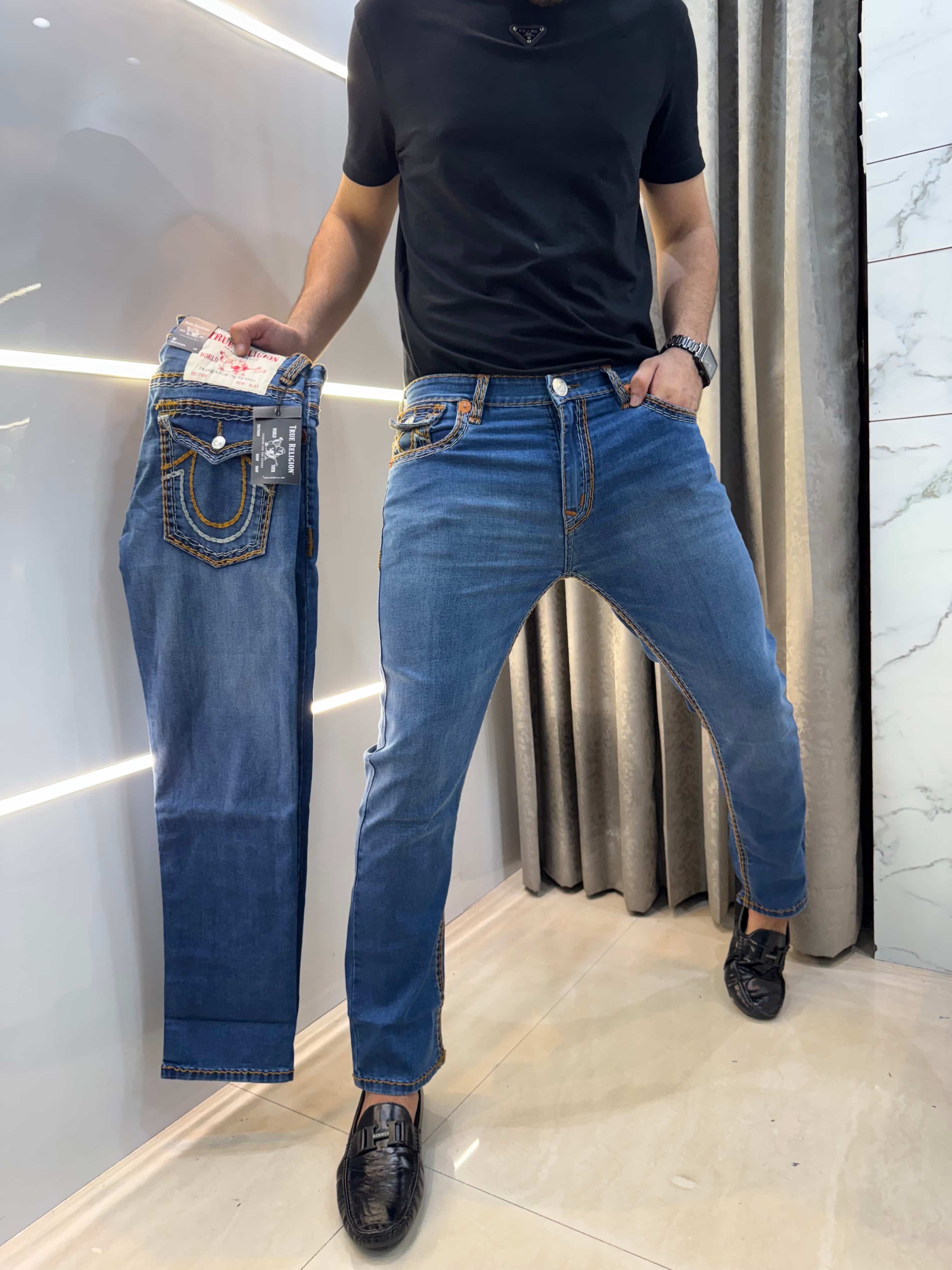 True Religion Blue Imported Premium Denim