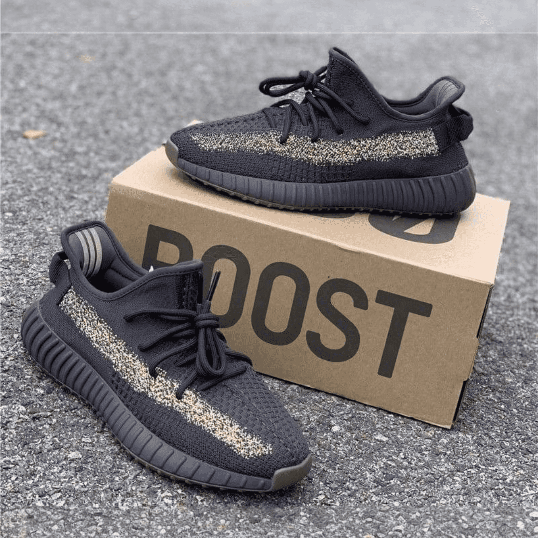 Adidas Yeezy Sply 350 V2 Cinder Reflective Semi UA With Full Accessories