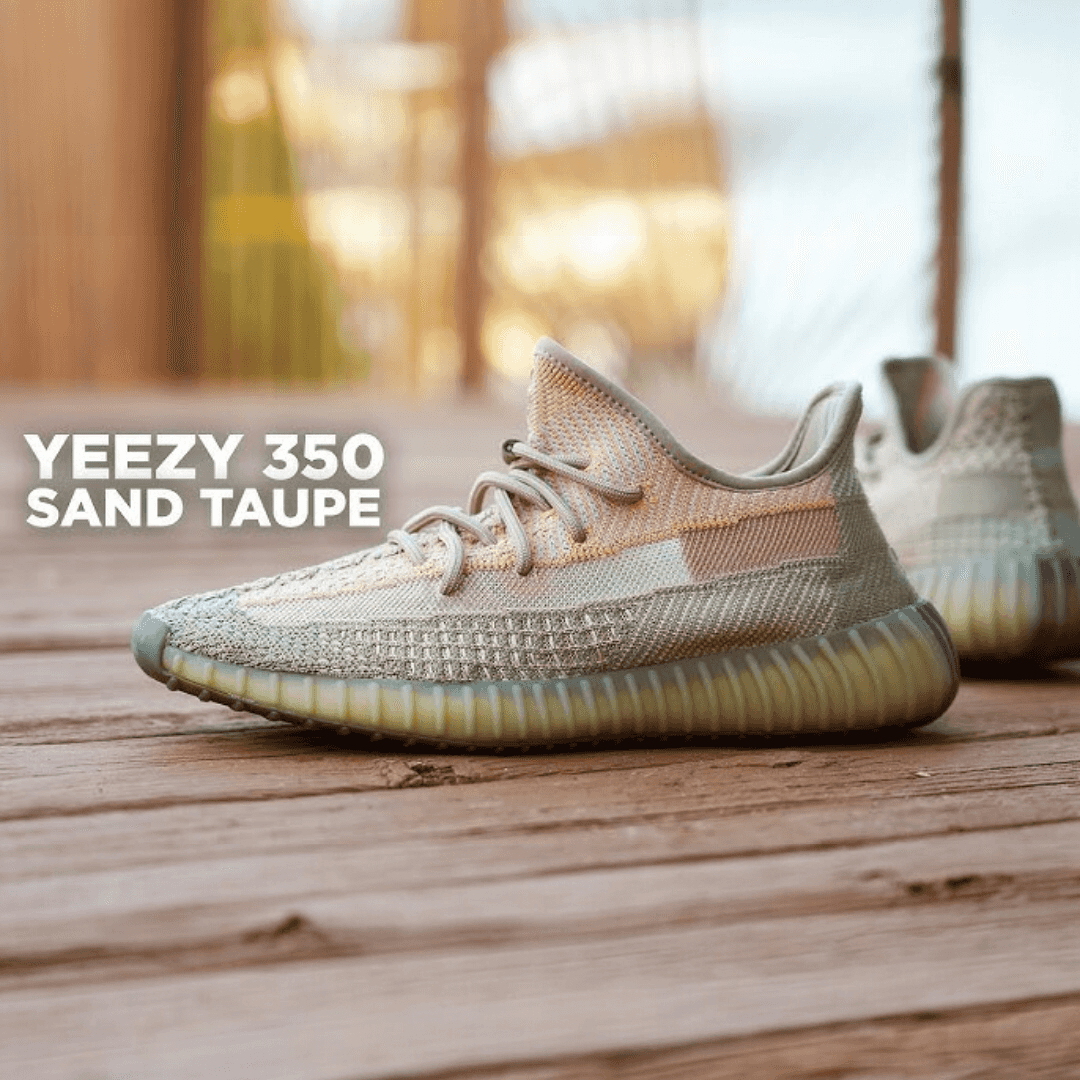 Adidas Yeezy Boost 350 V2 Sand Taupe Semi UA With FUll Accessories