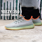 Adidas Yeezy Boost 350 V2 Desert Sage Reflective Semi UA Quality With Full Kit