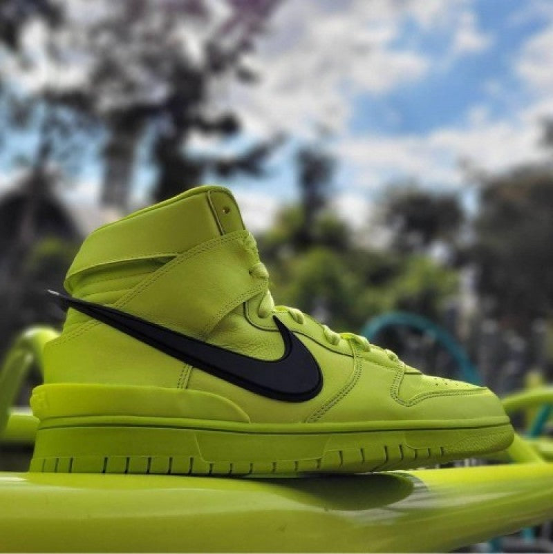 Nike Dunk High X Ambush FLASH LIME