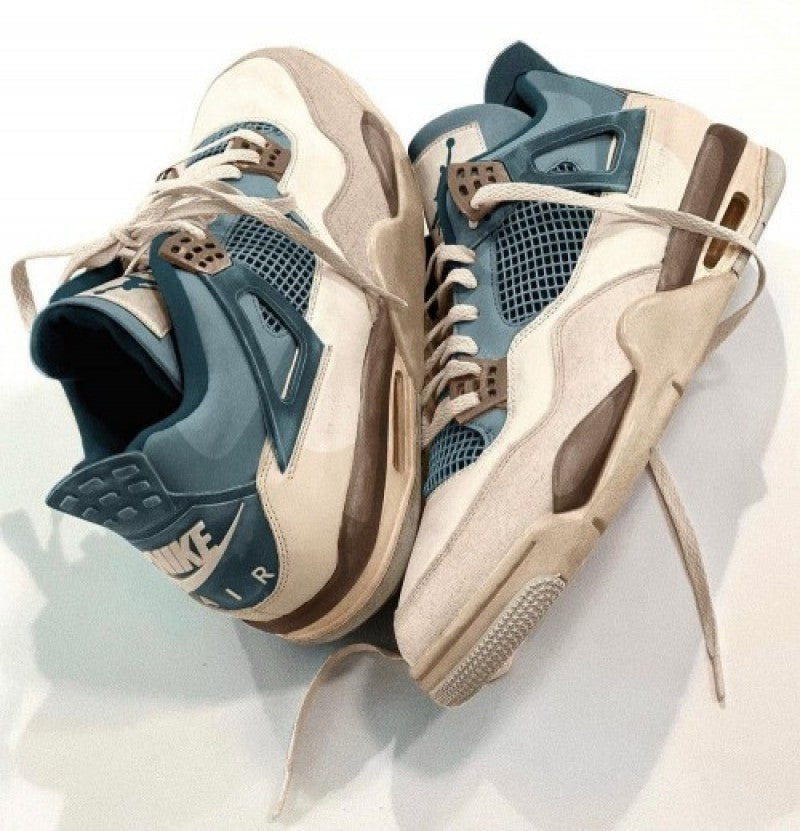 Nike Air Jordan Retro 4 SNORLAX CUSTOM (SEMI UA)
