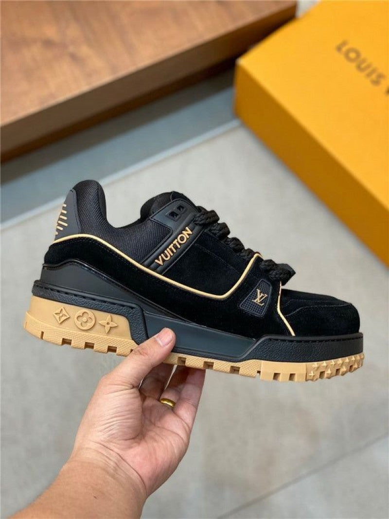 Louis Vuitton LV Trainer MAXI BLACK GUM