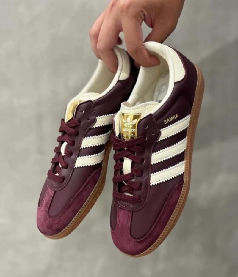 Adidas SAMBA CLASSIC MAROON MENS (FIX)