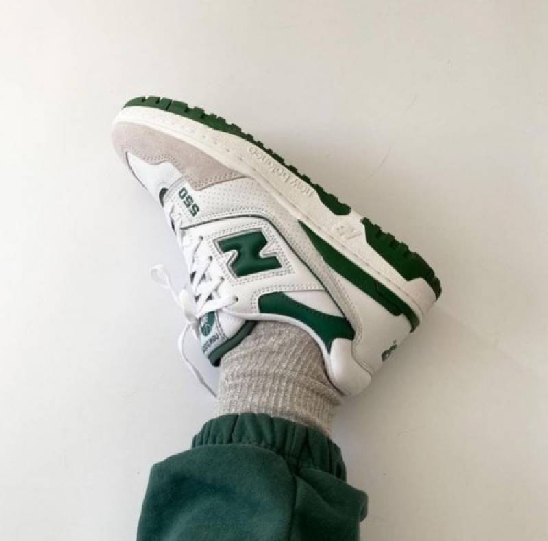 Neww balance 550 white green mens fi·x