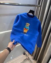 Ralph  Lauren Blue Teddy Edition Imported Sweatshirt