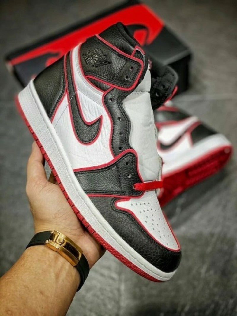 Nike Jordan Retro 1 BloodLine Leather Quality Surplus Semi UA