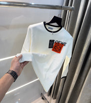 lo...ewe White Imported Knitted Pull Over