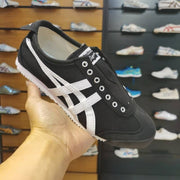 Onitsuka Tiger Mexico 66 Slip On Black White Sneakers For Mens D-1881