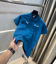 Pum a Blue Mercedes Edition Premium Polo T-Shirt