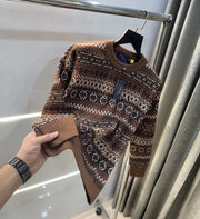 Ralph  Lauren Brown Imported Knitted Pull Over