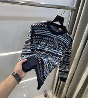 Ralph  Lauren Navy Blue Imported Knitted Pull Over
