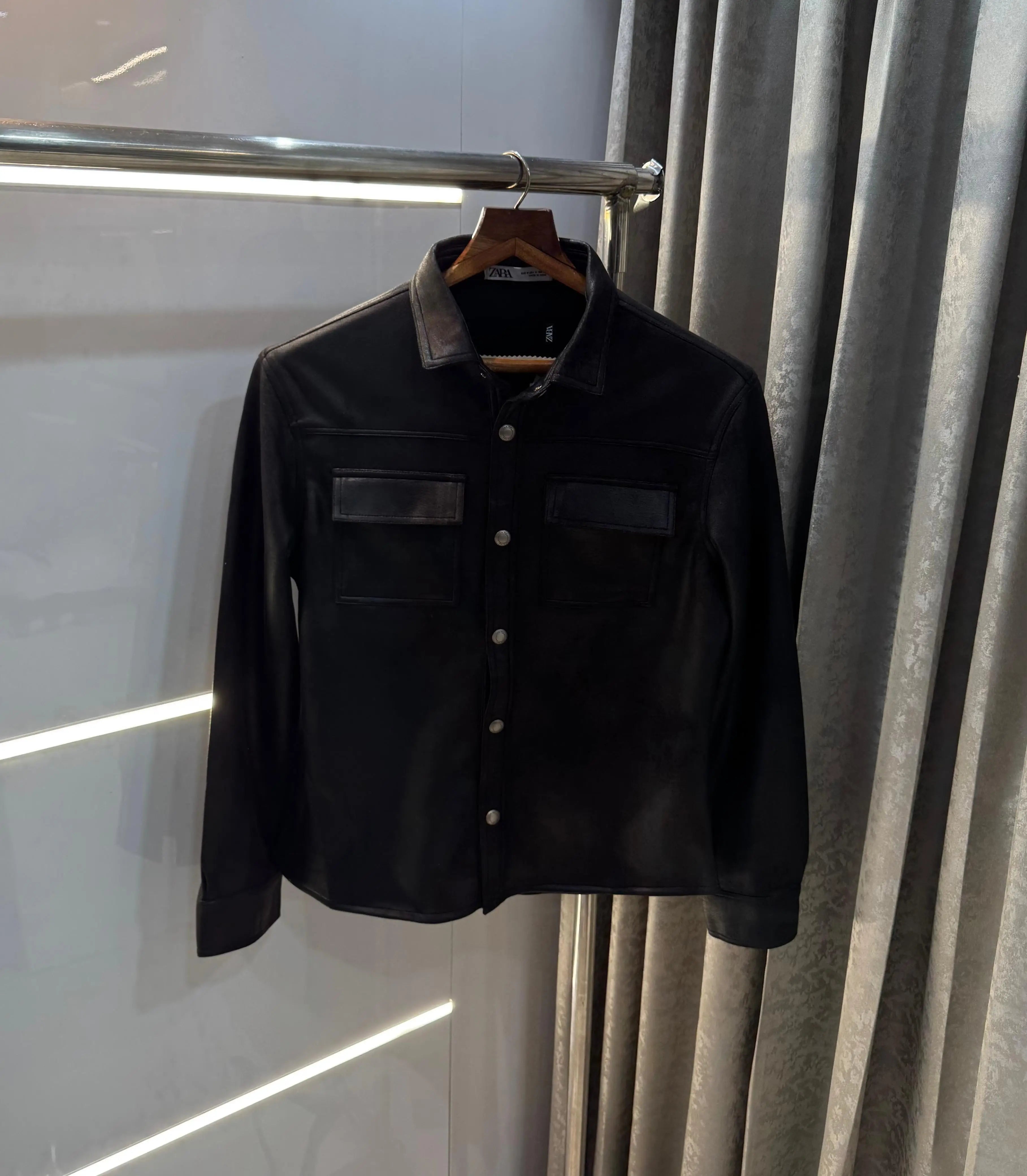 Zar a Black Imported Premium Sweado Jacket