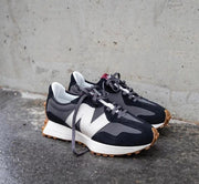 New Balance 327 Black White