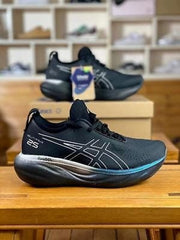 As...ICSs Gel Nimbus 25 PLATINUM BLACK