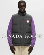 Canad a Goose Grey Imported Puffer Jacket