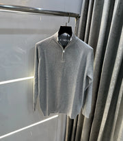 Zar a Grey Zip Premium Knitted Pull Over