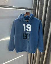 Arman i Exchange Blue Logo Print Imported Premium Hoodie