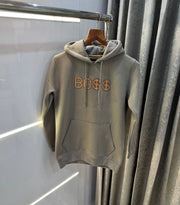 Hugo bos s Olive EmBOS5.. e Logo Imported Hoodie