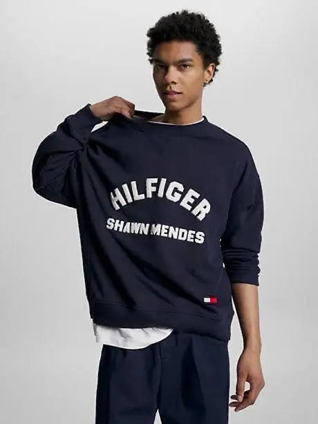 Tomm y Hilfiger Navy Blue Premium Sweatshirt