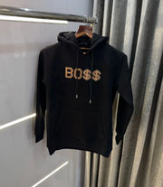 Hugo bos s Black  EmBOS5.. e Logo Imported Hoodie