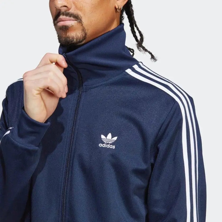 Adida s Navy Blue Premium Classic Zipper Jacket