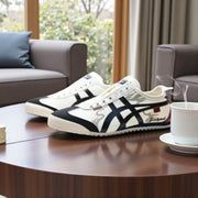 Onitsuka Tiger Mexico 66 Slip On Black Mid Night Blood Oil With Full Accessories For Mens