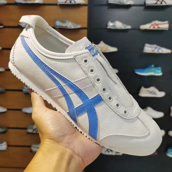 Onitsuka Tiger Mexico 66 Slip On White Sky Blue For Mens D-1923