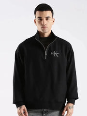 Calvin  Klein Black Zip Premium Sweatshirt