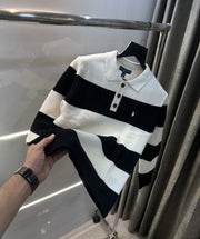 Ralph  Lauren Black Imported Knitted Pull Over