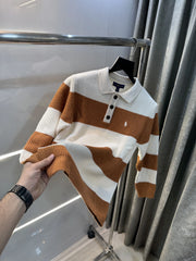 Ralph  Lauren Mustard Imported Knitted Pull Over