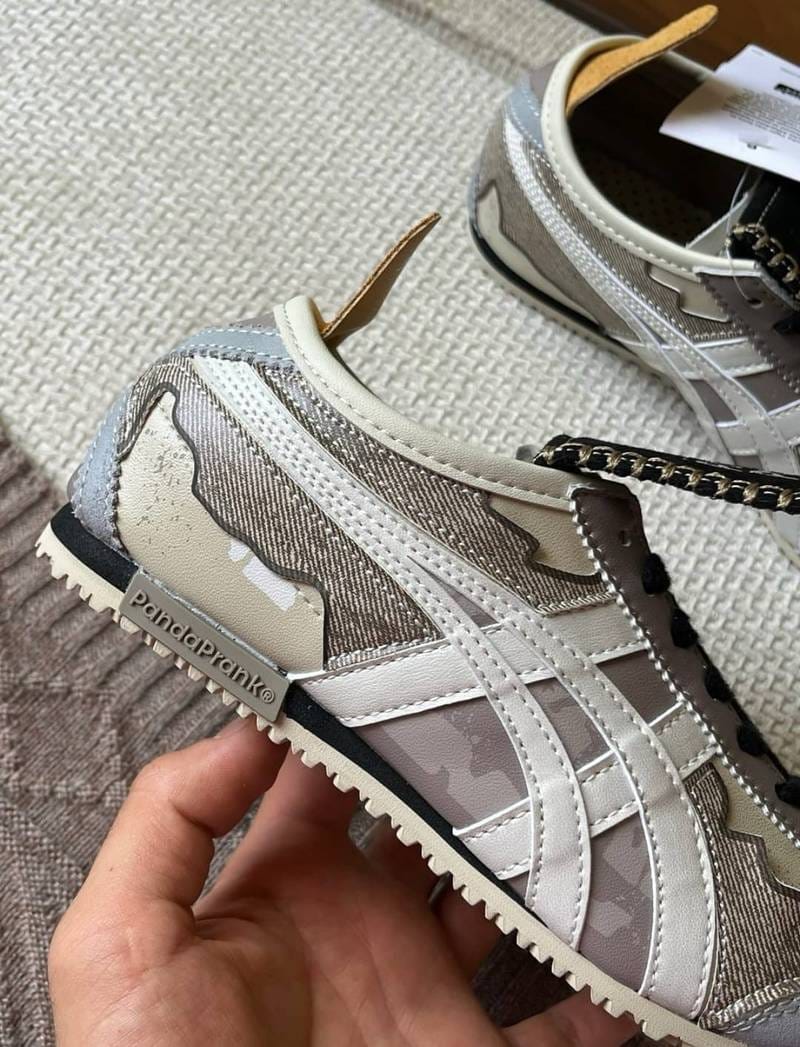 Onitsuka Tiger Sneakers Mexico 66 Panda Prank Wilderness Cycling with Accessories