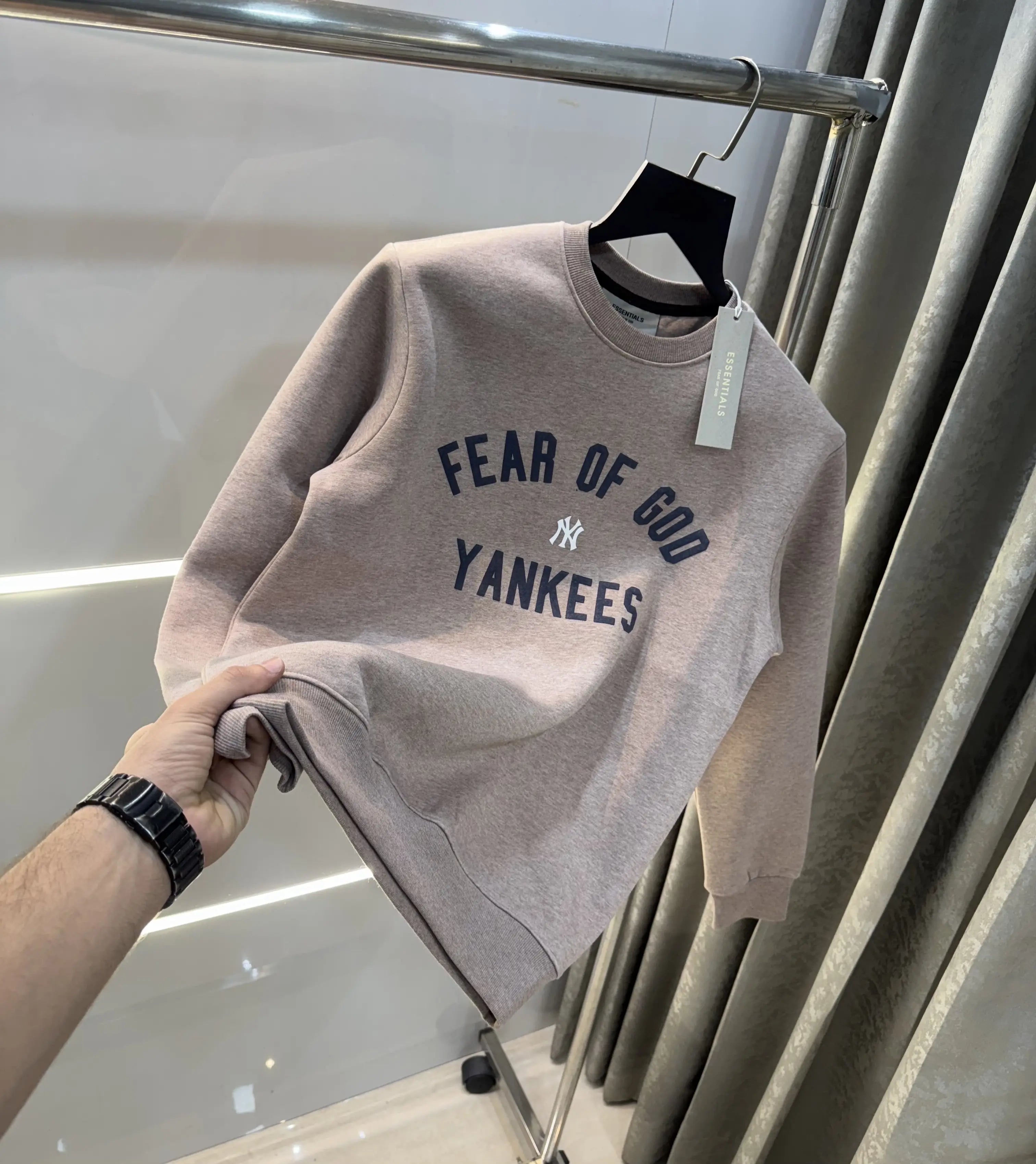 Essential yankees Milange Imported Sweatshirt