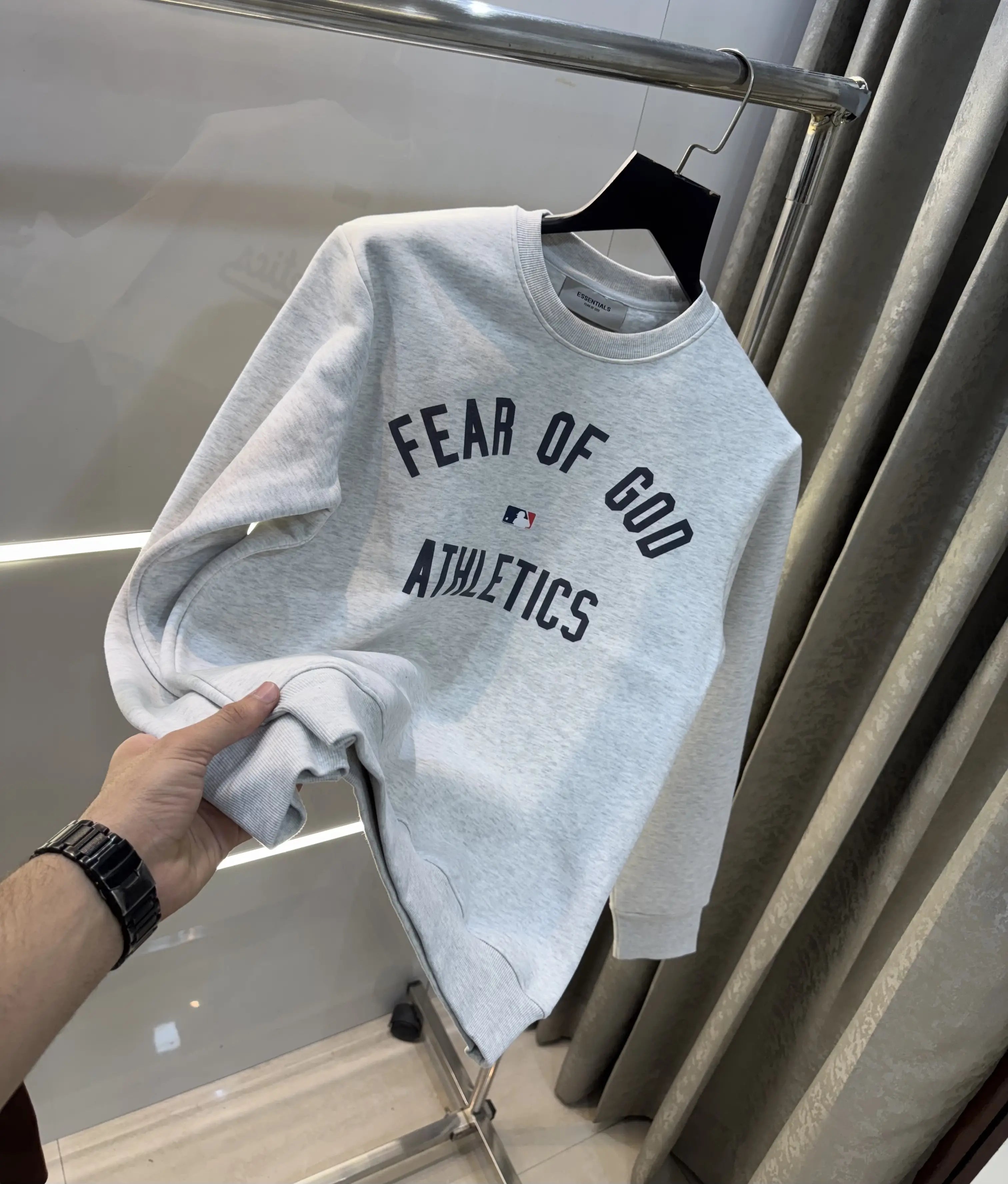 Essential Athletics Grey Imported Sweatshirt