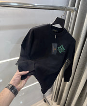 Louis  Vuitton Black Imported Knitted Pull Over