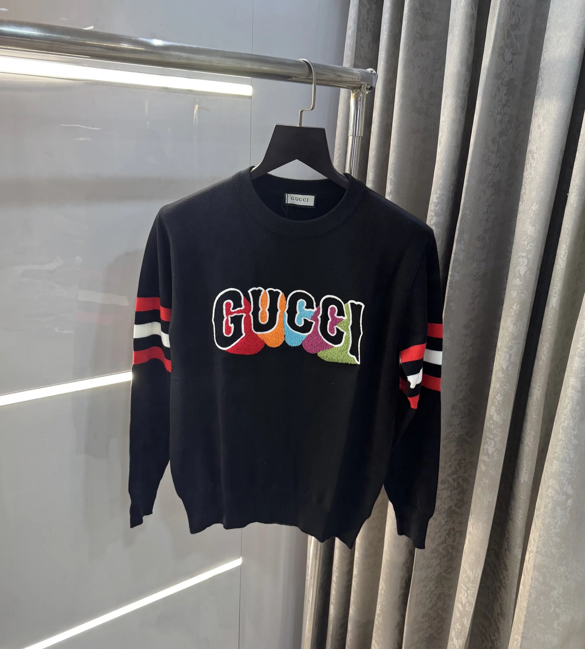 Gucc i Black Imported Knitted Pull Over