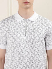 Karl Lagerfled White Imported Polo T-Shirt