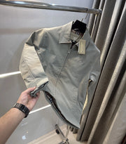 Burberr y Grey Importer Premium Bomber Jacket